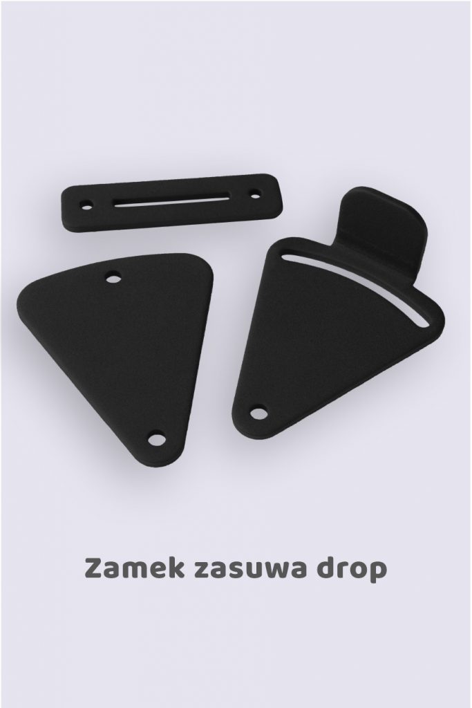 Zamek zasuwa drop